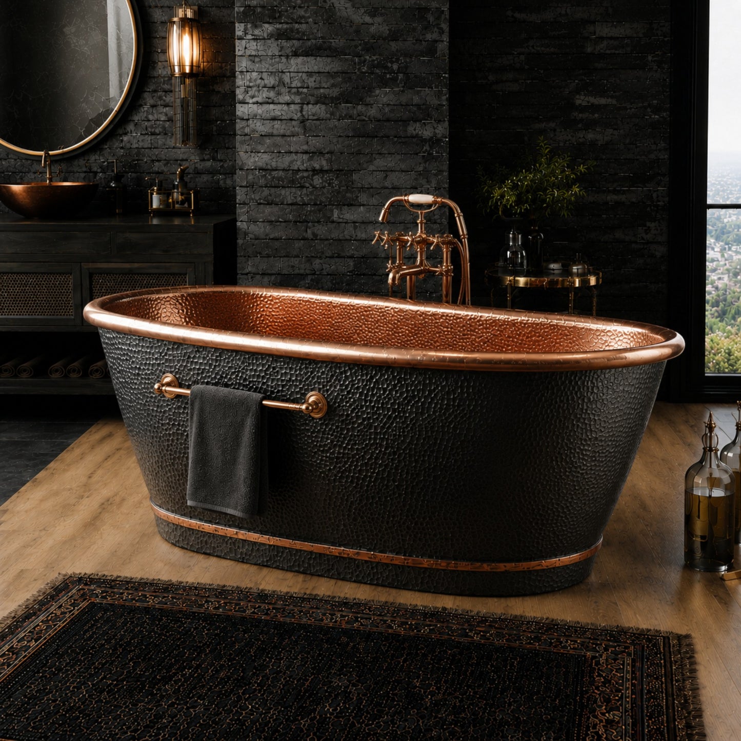 Premium Copper Bathtub Luxury Cerceau