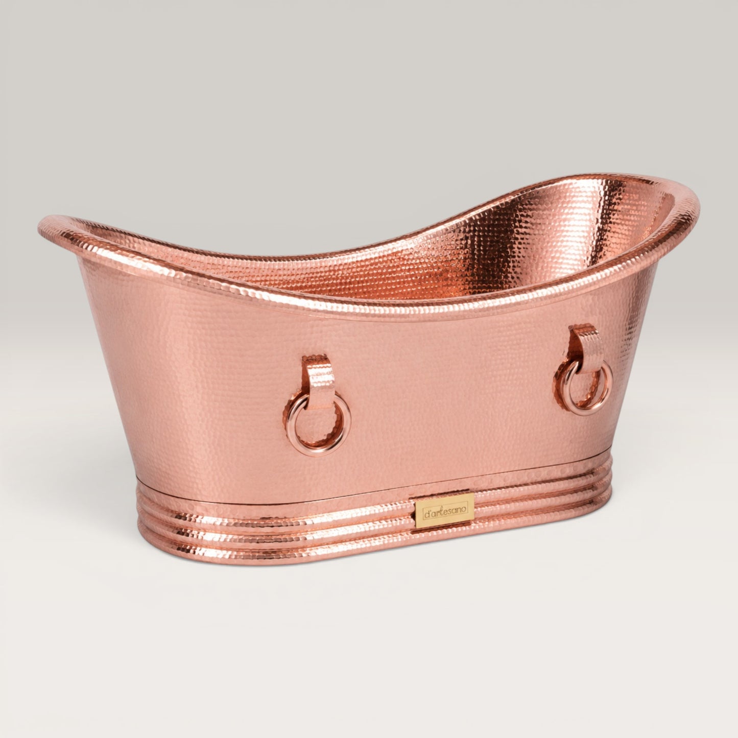 Premium Copper Bathtub Traditional With Rings