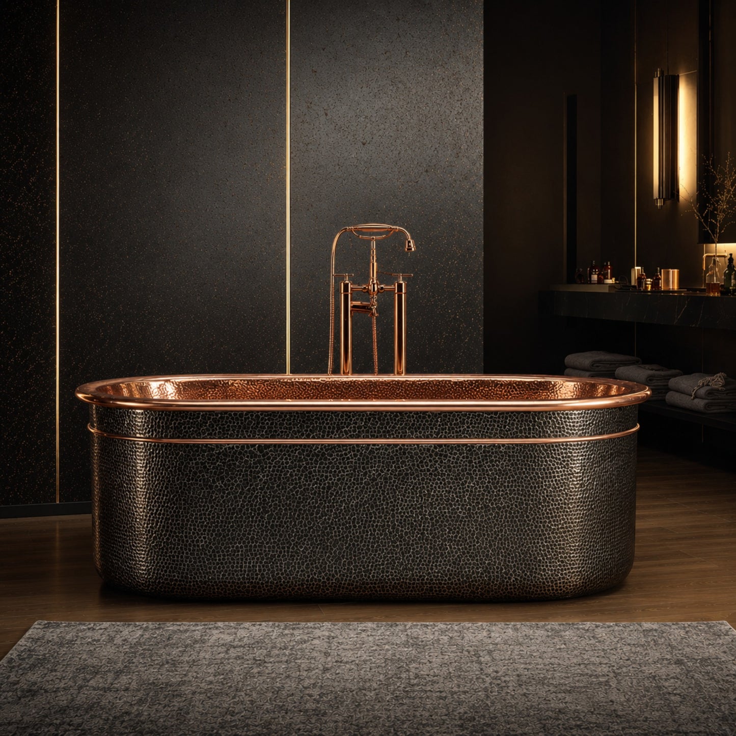 Premium Copper Bathtub Luxury Titan