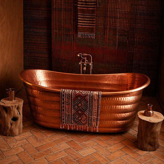 Premium Copper Bathtub Luxury Zenara