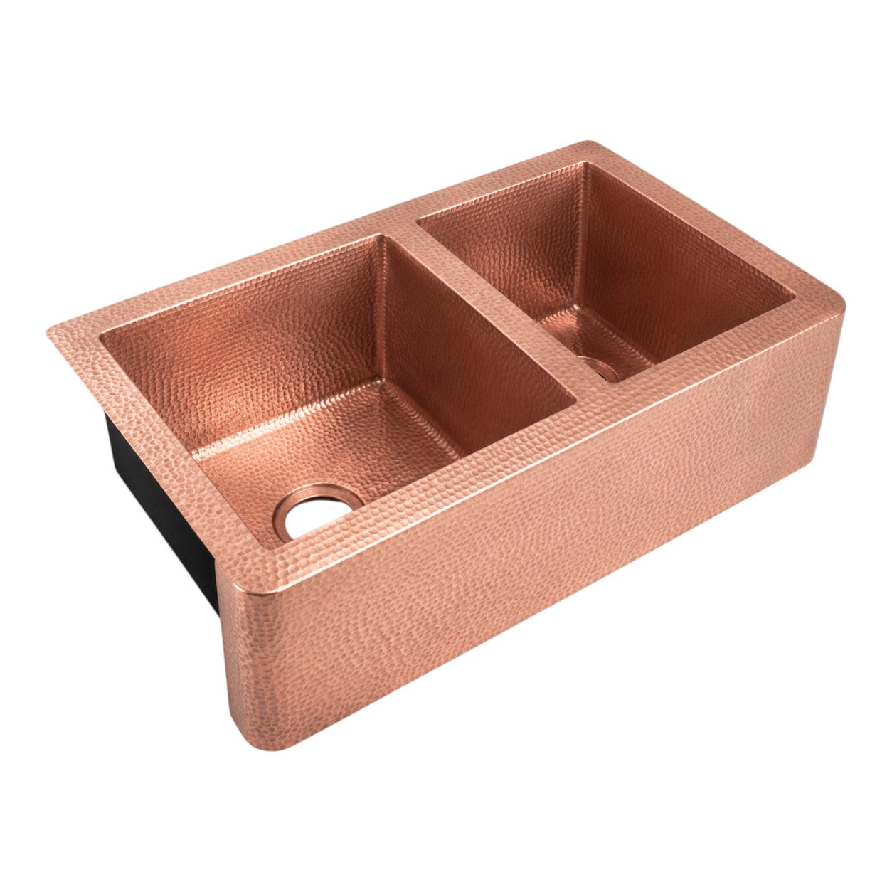 Premium Copper Farmhouse Kitchen Sink 50/50