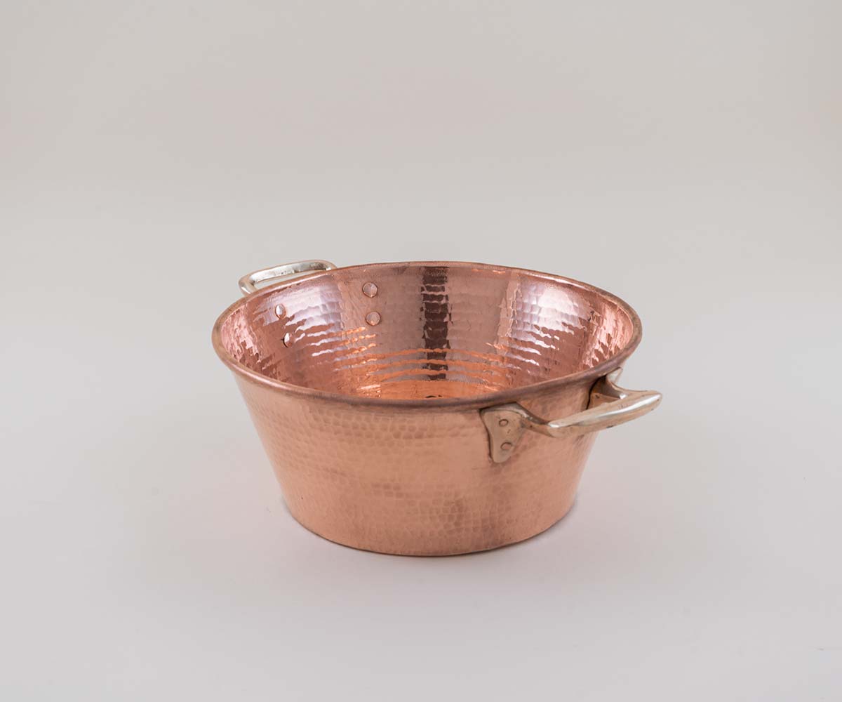 Premium Copper Cazo With Bronze Handles