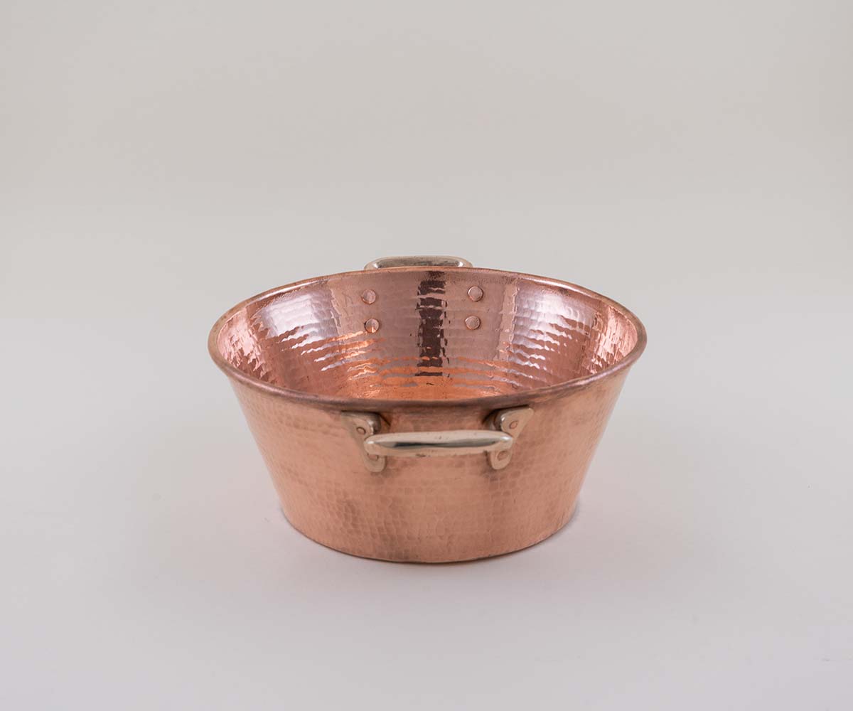 Premium Copper Cazo With Bronze Handles