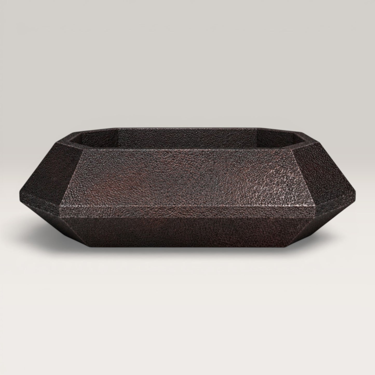 Premium Copper Volcano Vessel Sink Esmeralda Design