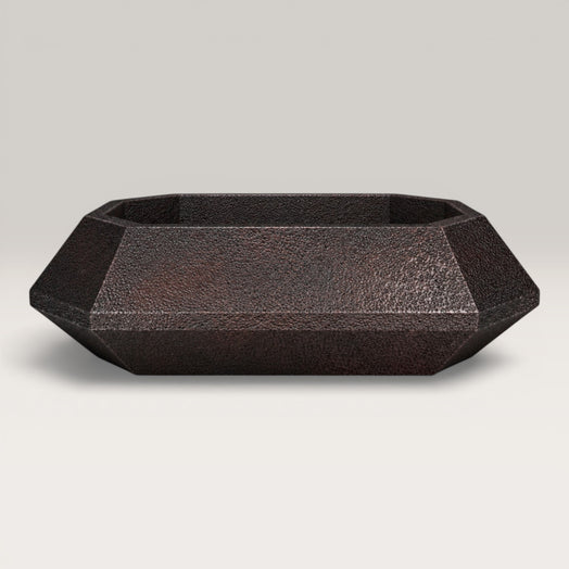 Premium Copper Volcano Vessel Sink Esmeralda Design
