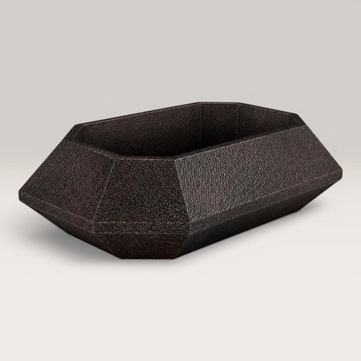 Premium Copper Volcano Vessel Sink Esmeralda Design