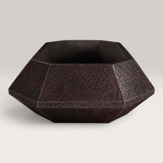 Premium Copper Volcano Vessel Sink Esmeralda Design
