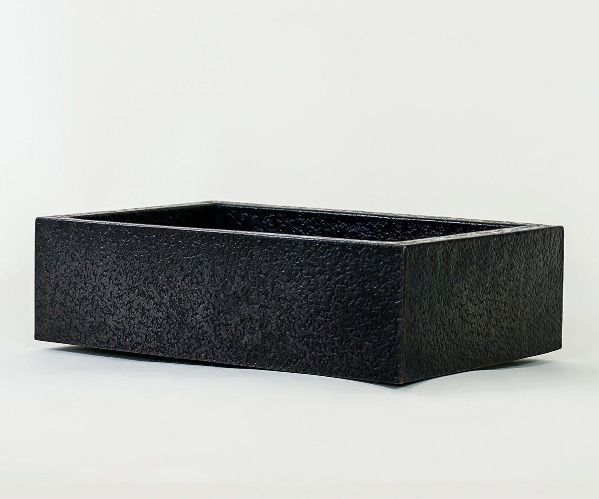 Premium Copper Volcano Rectangular Vessel Sink Tatra Design
