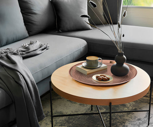 Premium Copper Round Sand Tray