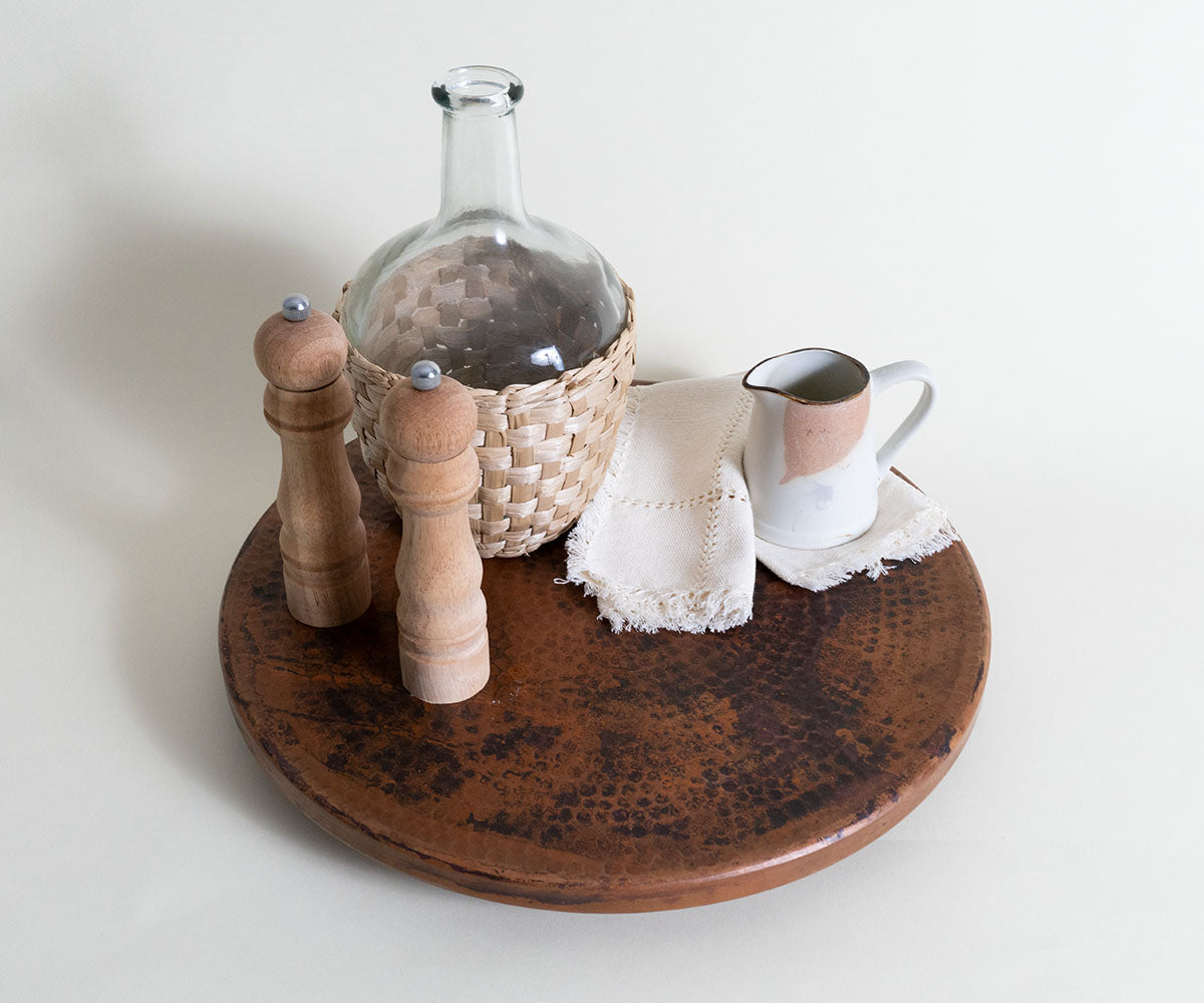 Premium Copper Lazy Susan