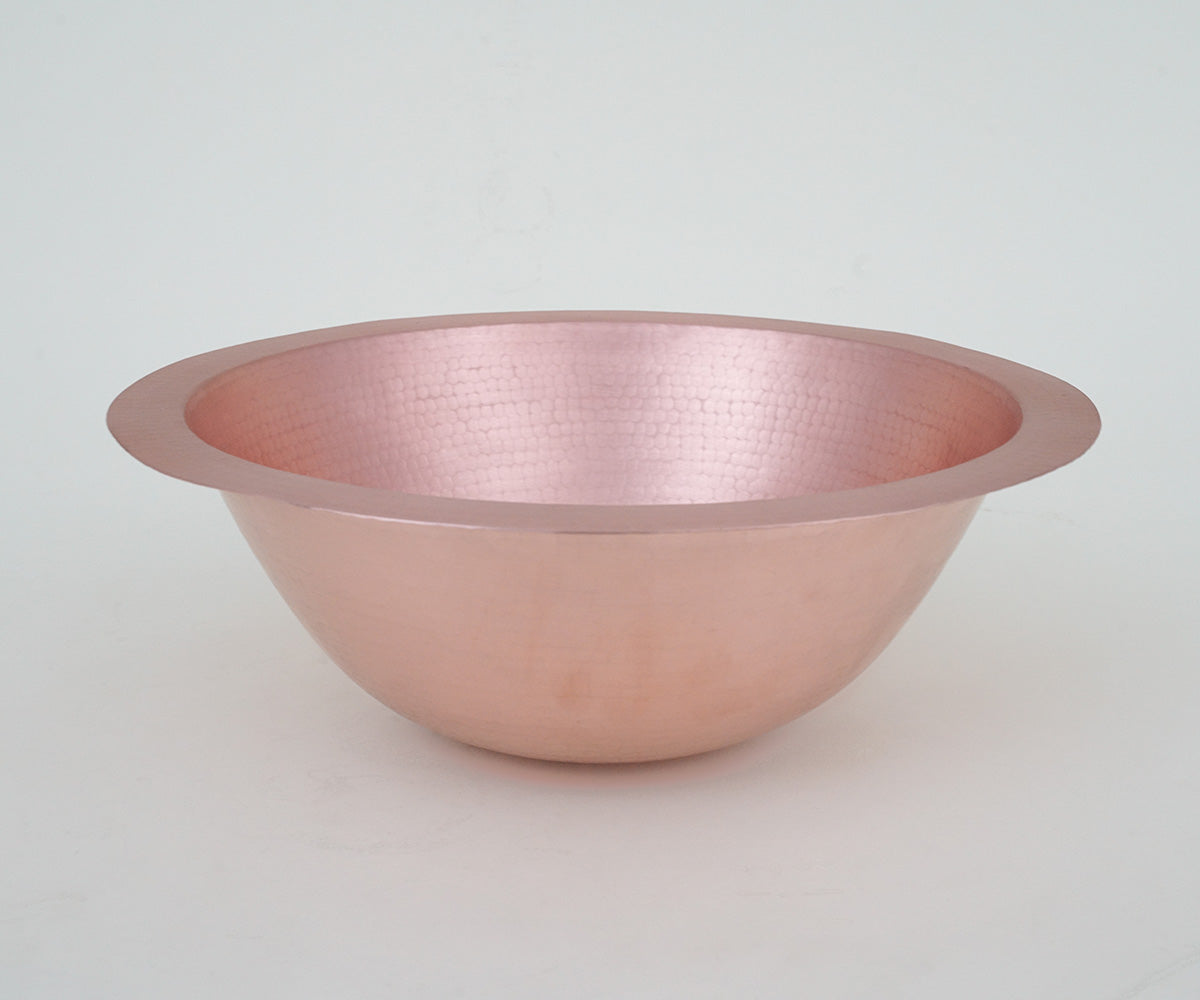 Premium Copper Round Bath Sink