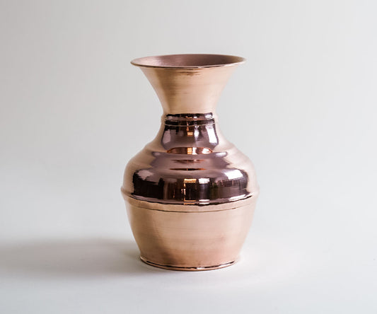 Premium Copper Smooth Provence Vase