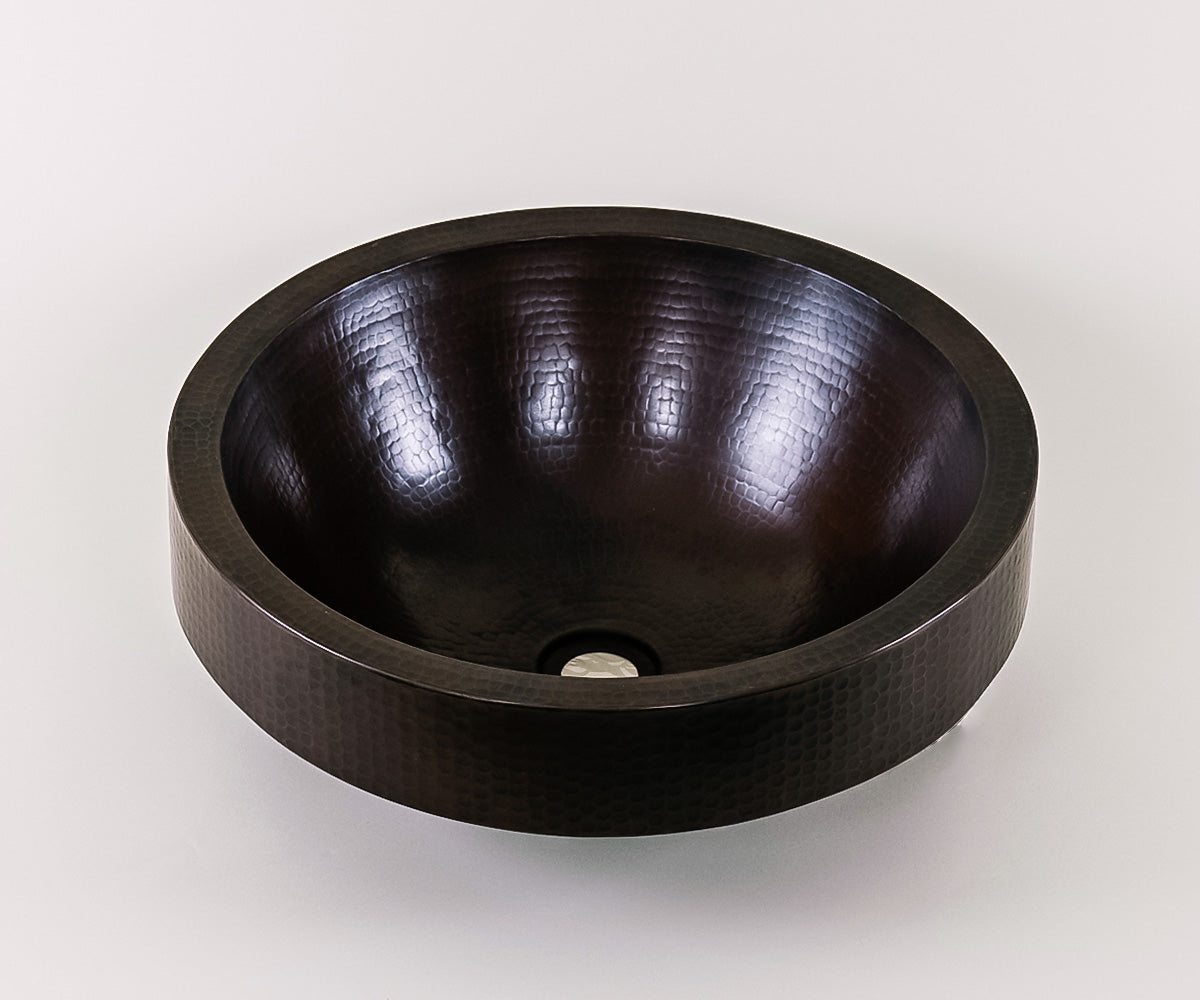 Premium Copper Oval Special Bath Sink With Apron
