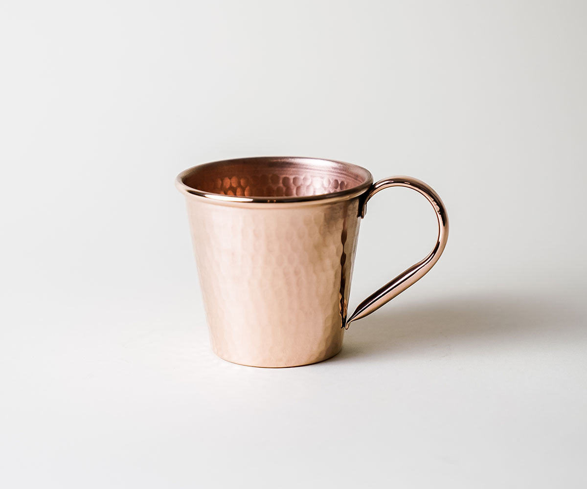 Premium Copper Cone Cup Set - Available in 4, 6, or 8 Pieces