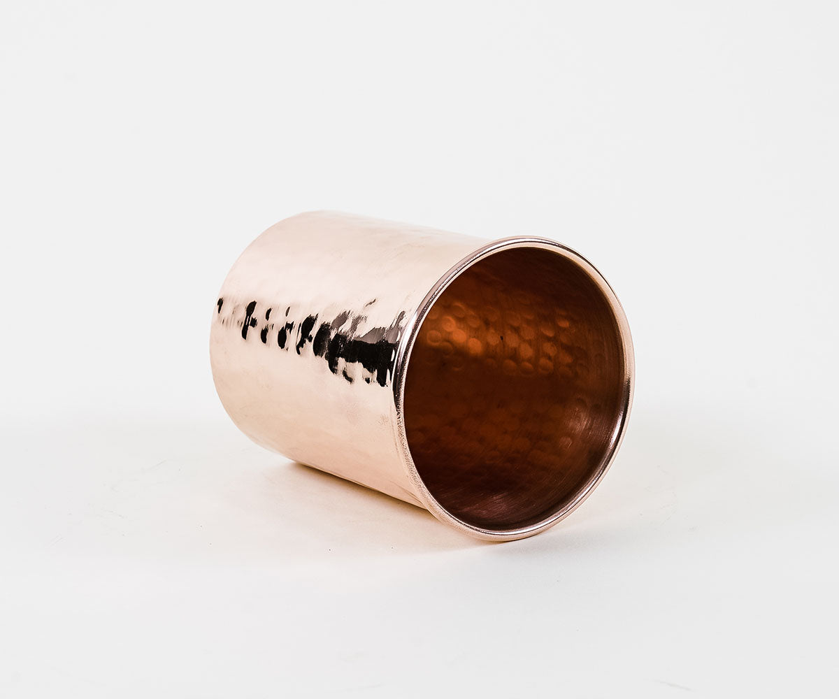 Premium Copper Tumbler  Set - Available in 4, 6, or 8 Pieces