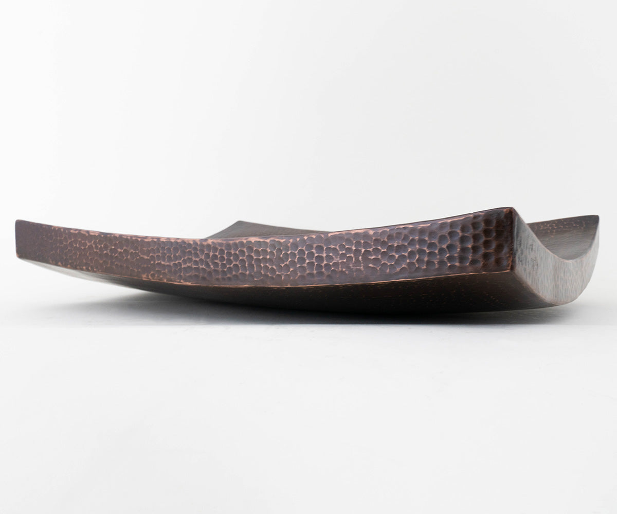 Premium Copper Rectangular Vessel Sink Kohani Design