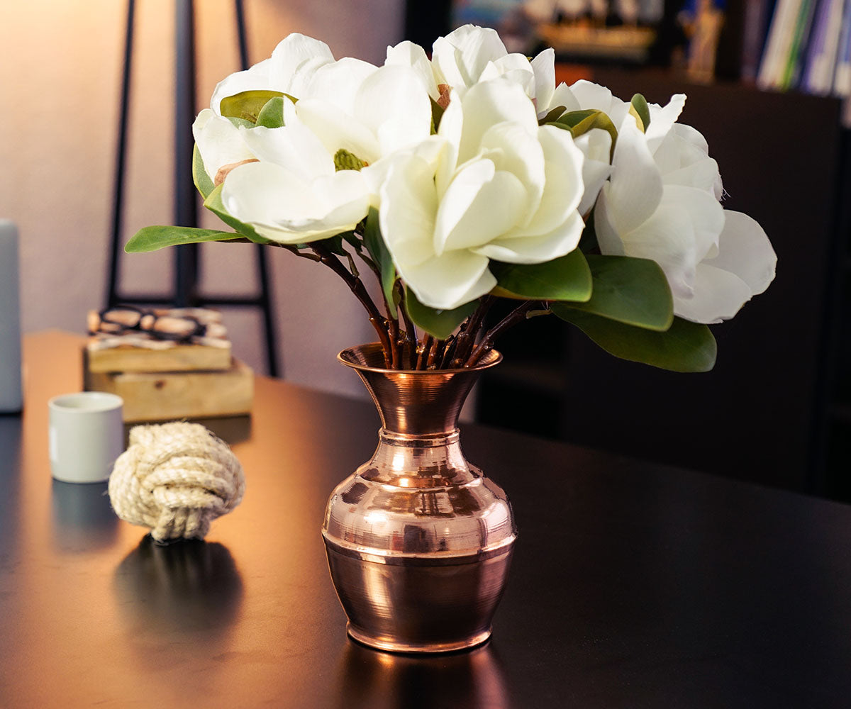 Premium Copper Smooth Provence Vase
