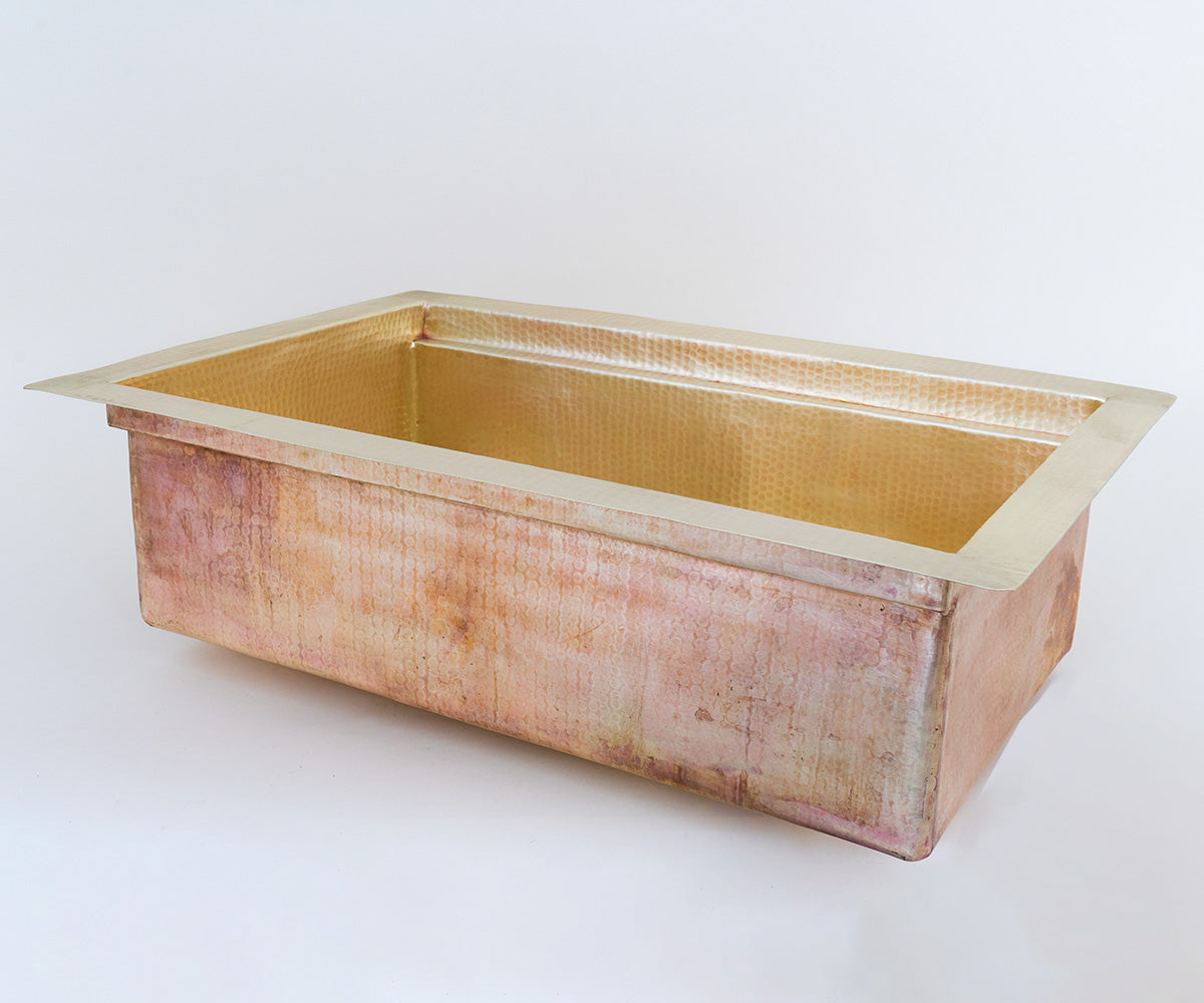 Premium Brass Kitchen Sink for Griding