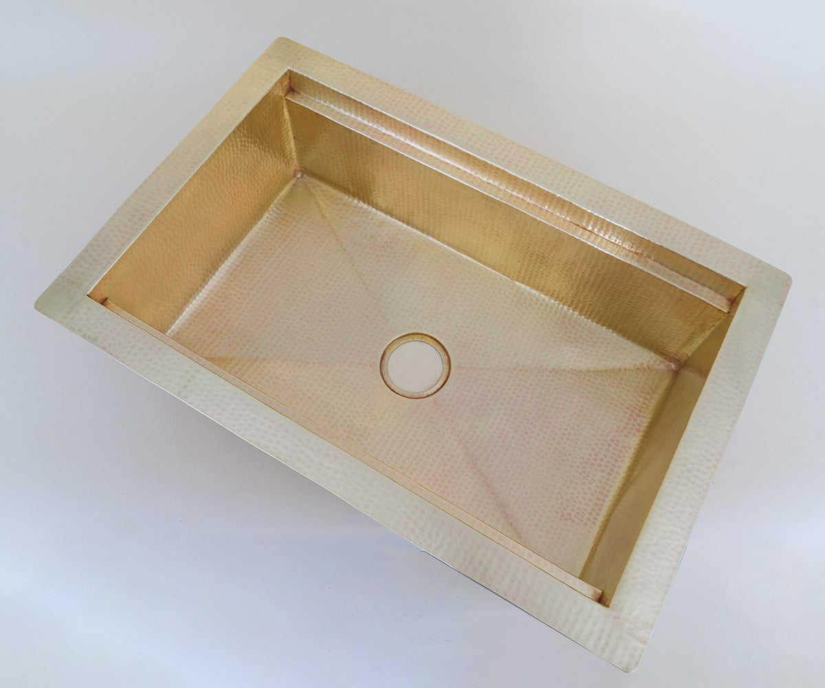 Premium Brass Kitchen Sink for Griding