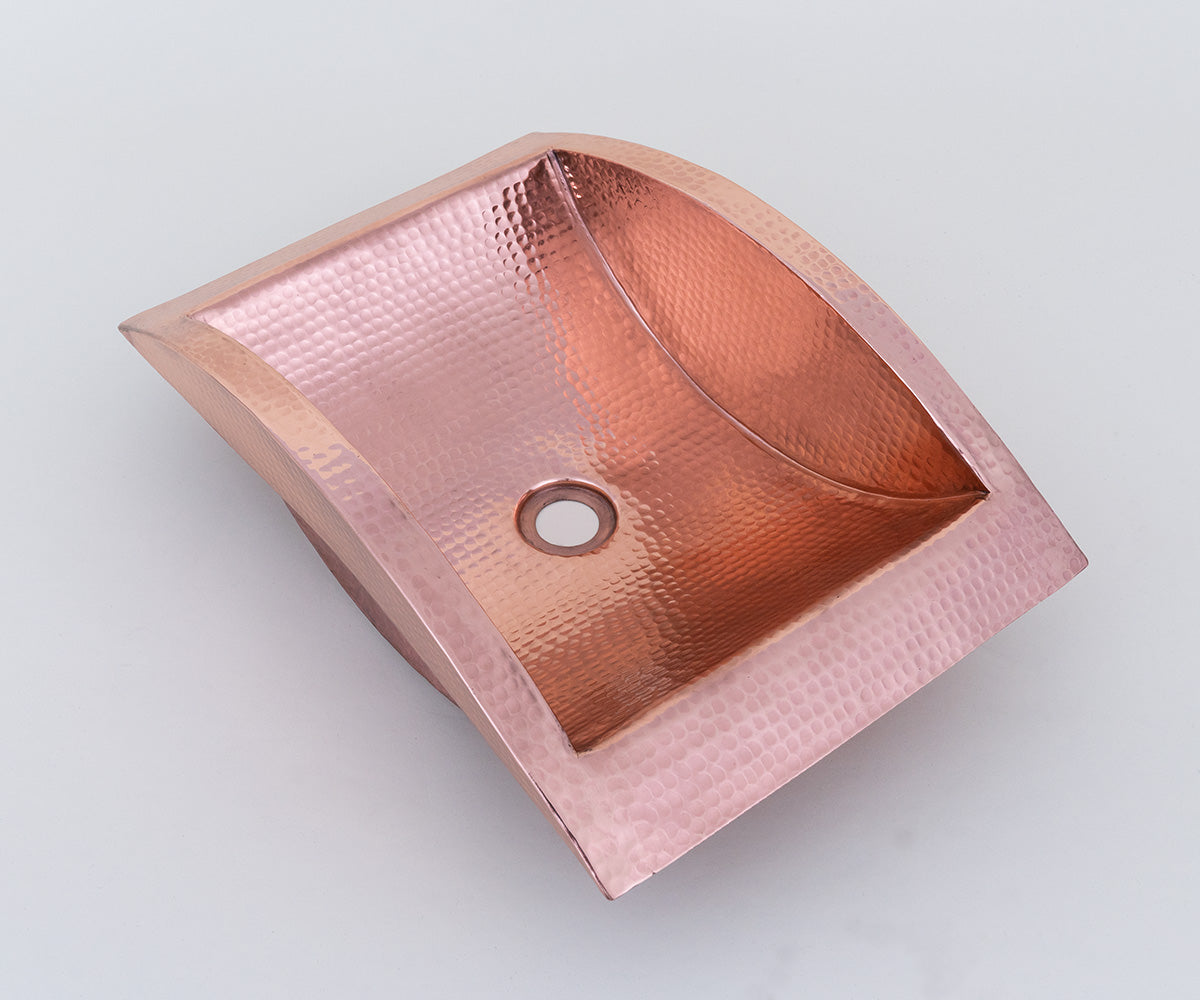 Premium Copper Special Bath Sink Eclipse Design