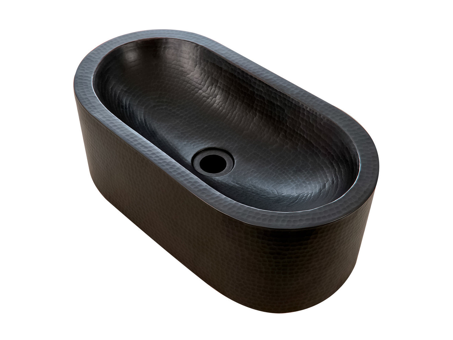 Premium Copper Vessel Sink Capsule Design