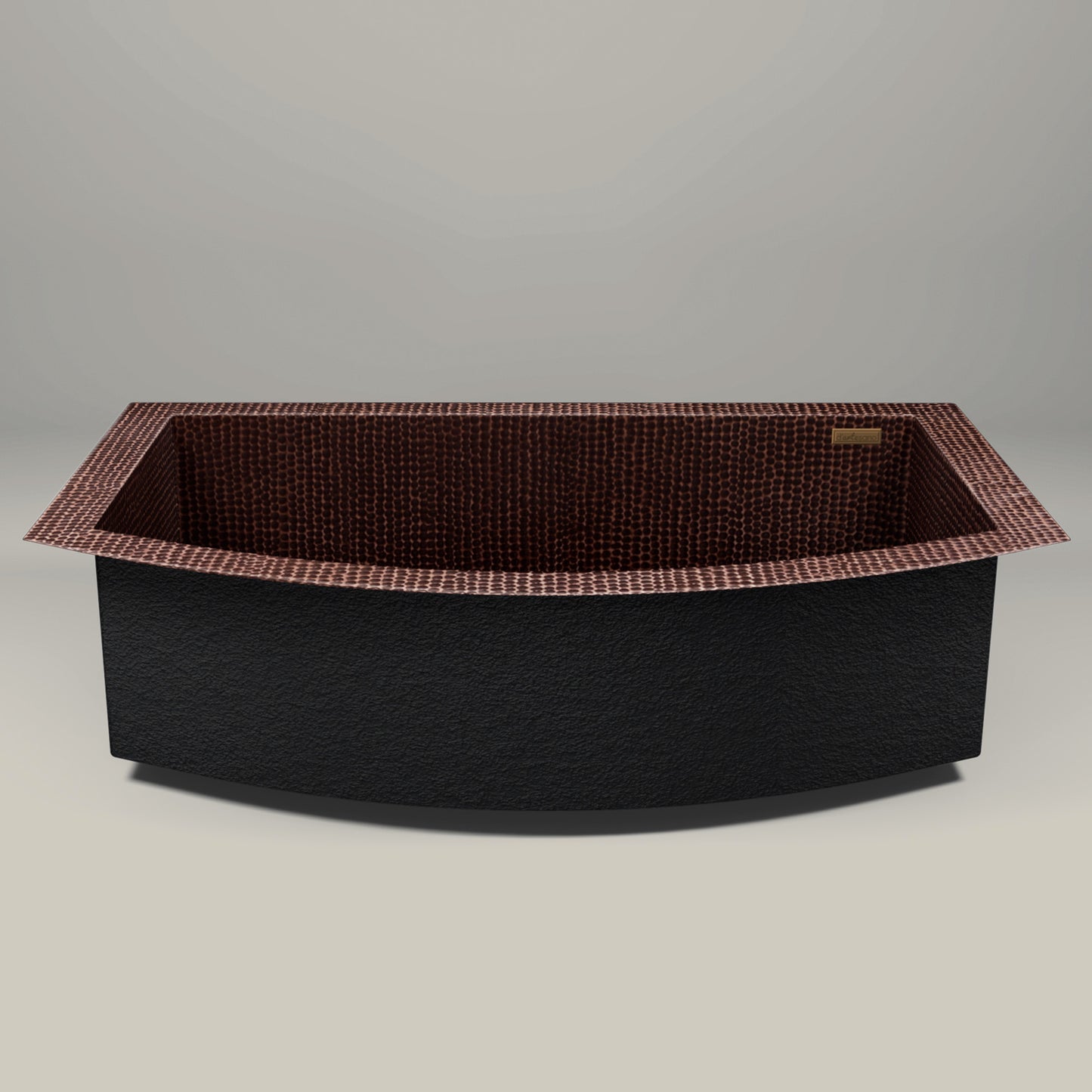 Premium Copper Round Front Kitchen Sink