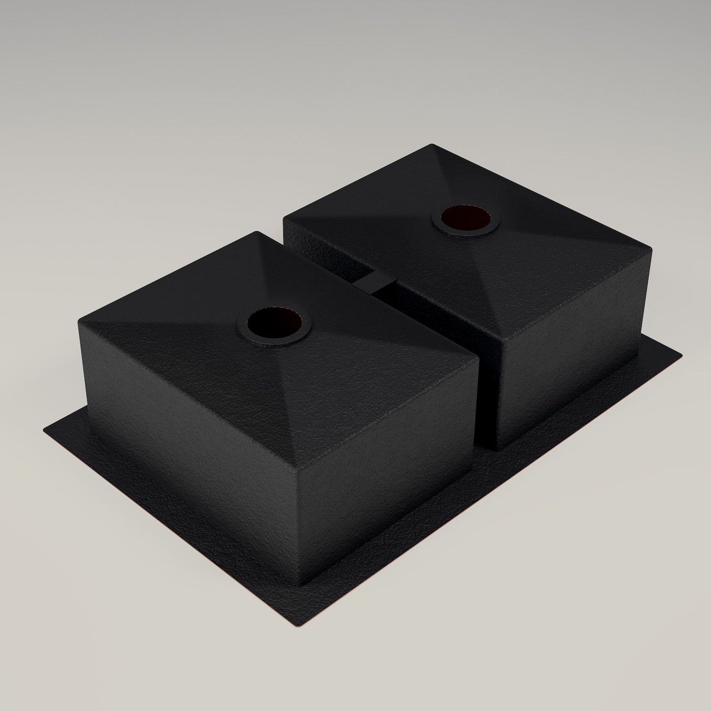 Premium Copper Kitchen Sink 50/50