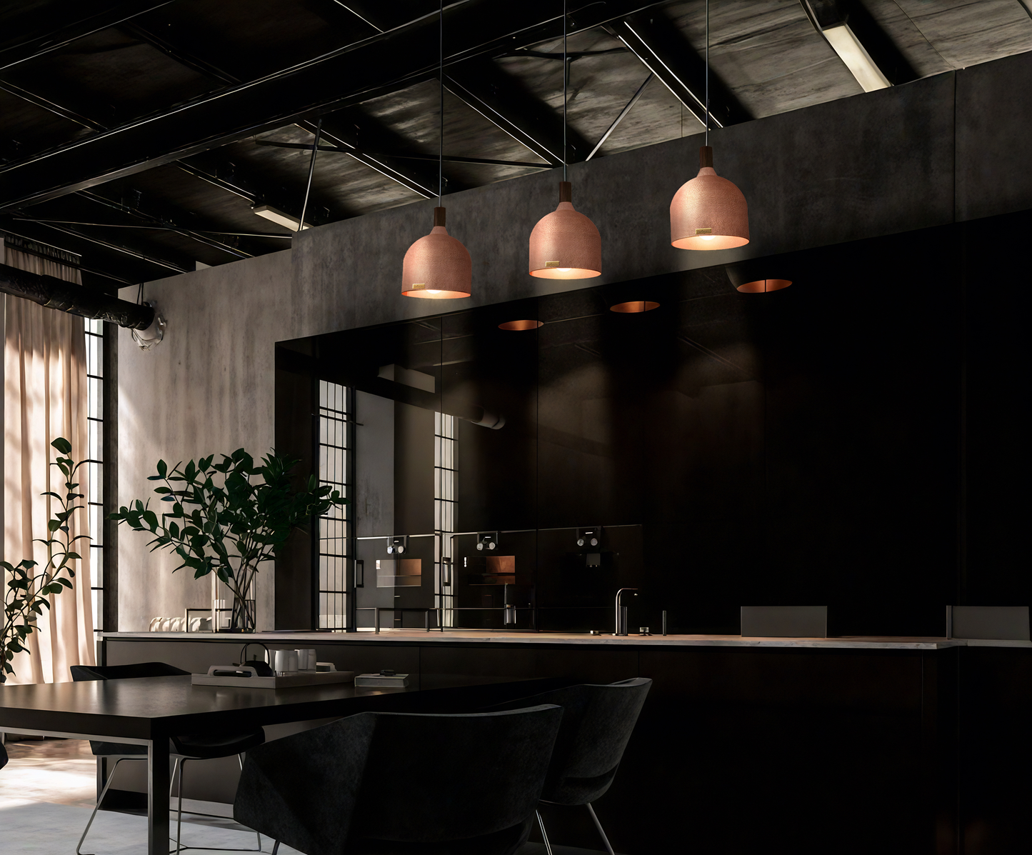Premium Copper Campana Lamp