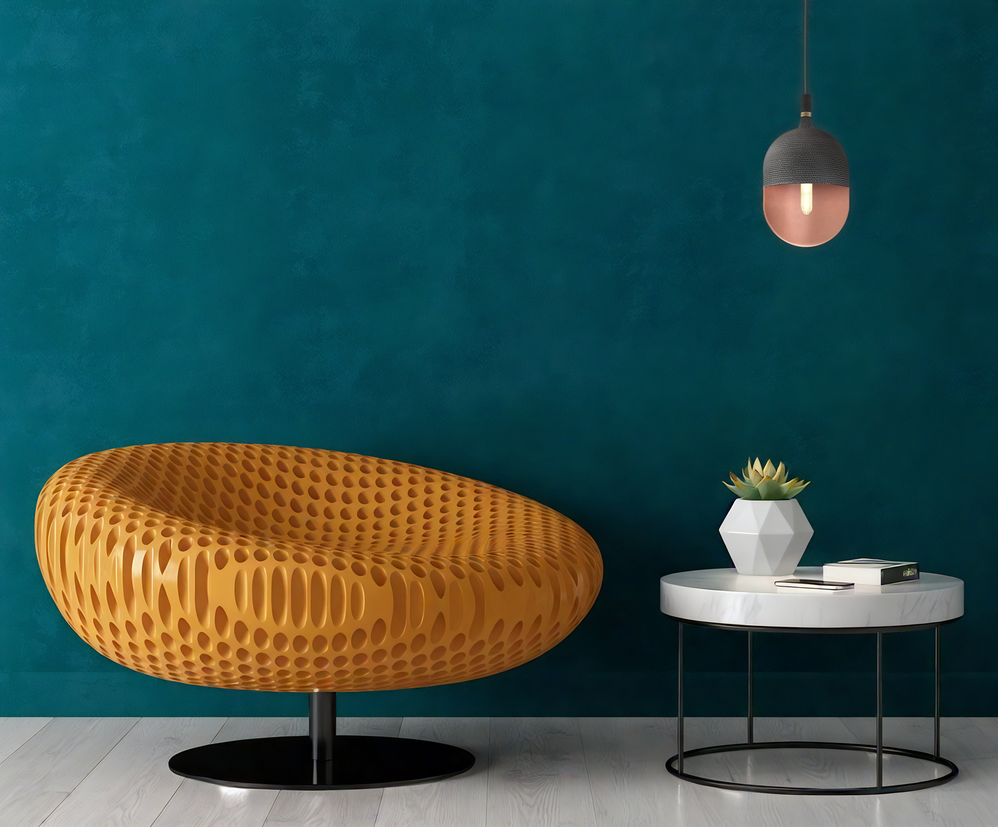 Premium Copper Faro Lamp