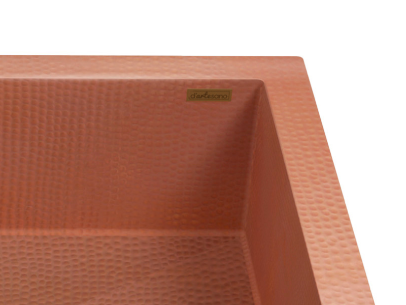 Premium Copper Farmhouse Kitchen Sink Moroccan Design