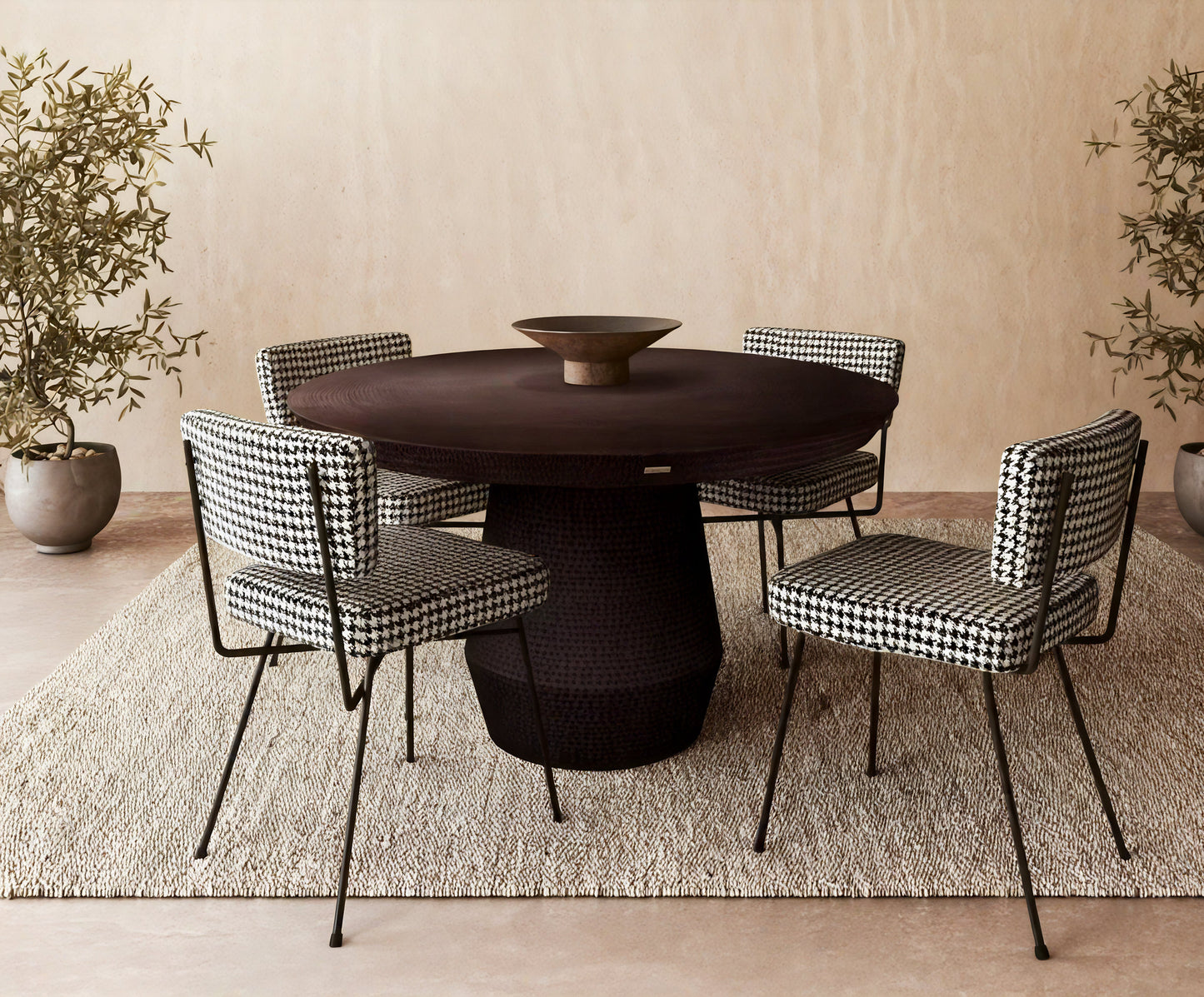 Premium Copper Table Tolin Design