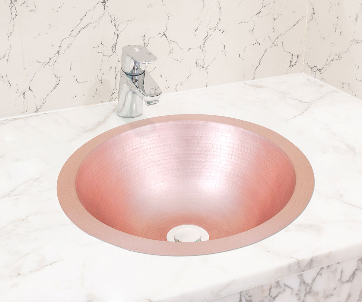 Premium Copper Round Bath Sink