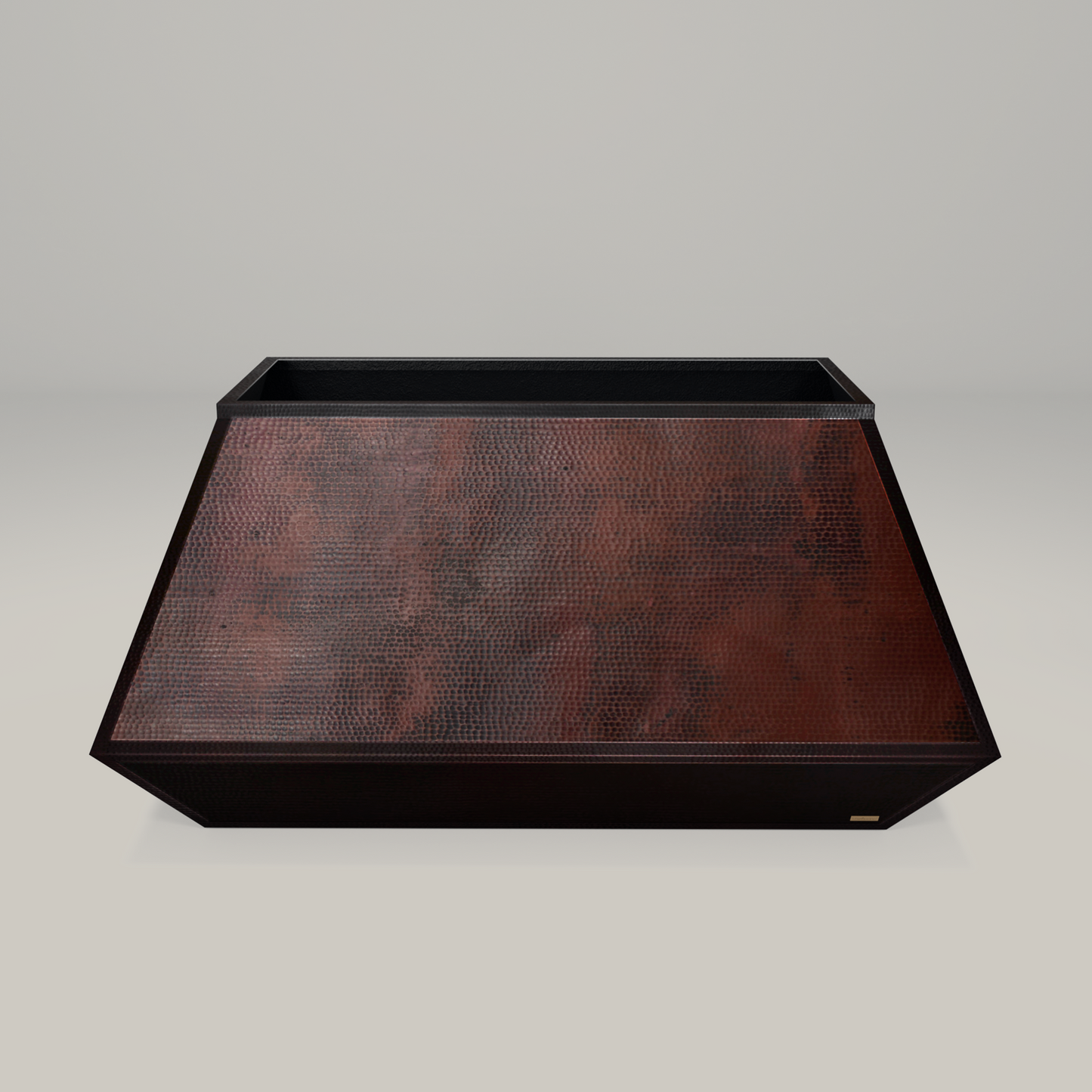 Premium Copper Range Hood Island Mount Altiplano