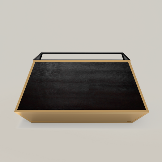 Premium Copper-Brass Range Hood Wall Mount Altiplano