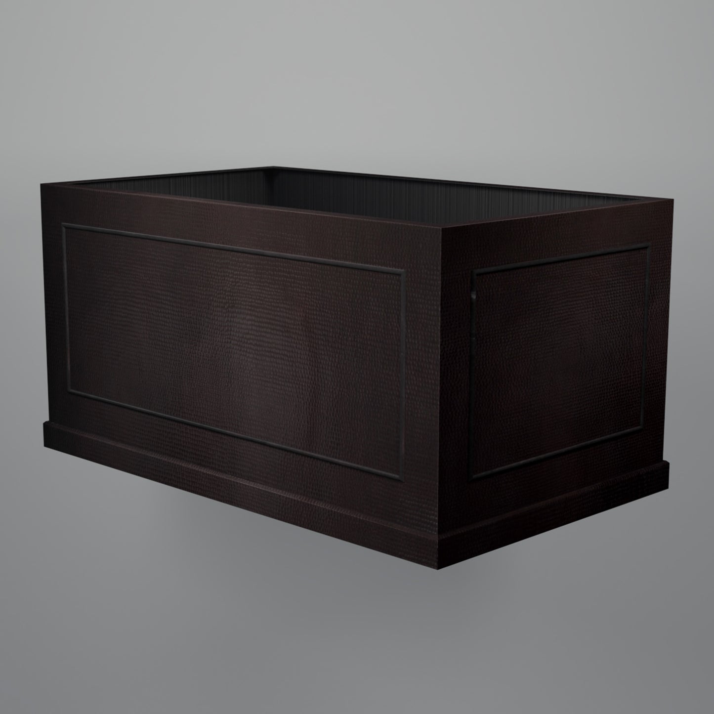 Premium Copper Range Hood Island Mount Mitla