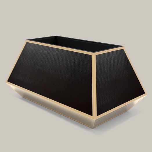 Premium Copper-Brass Range Hood Island Mount Altiplano