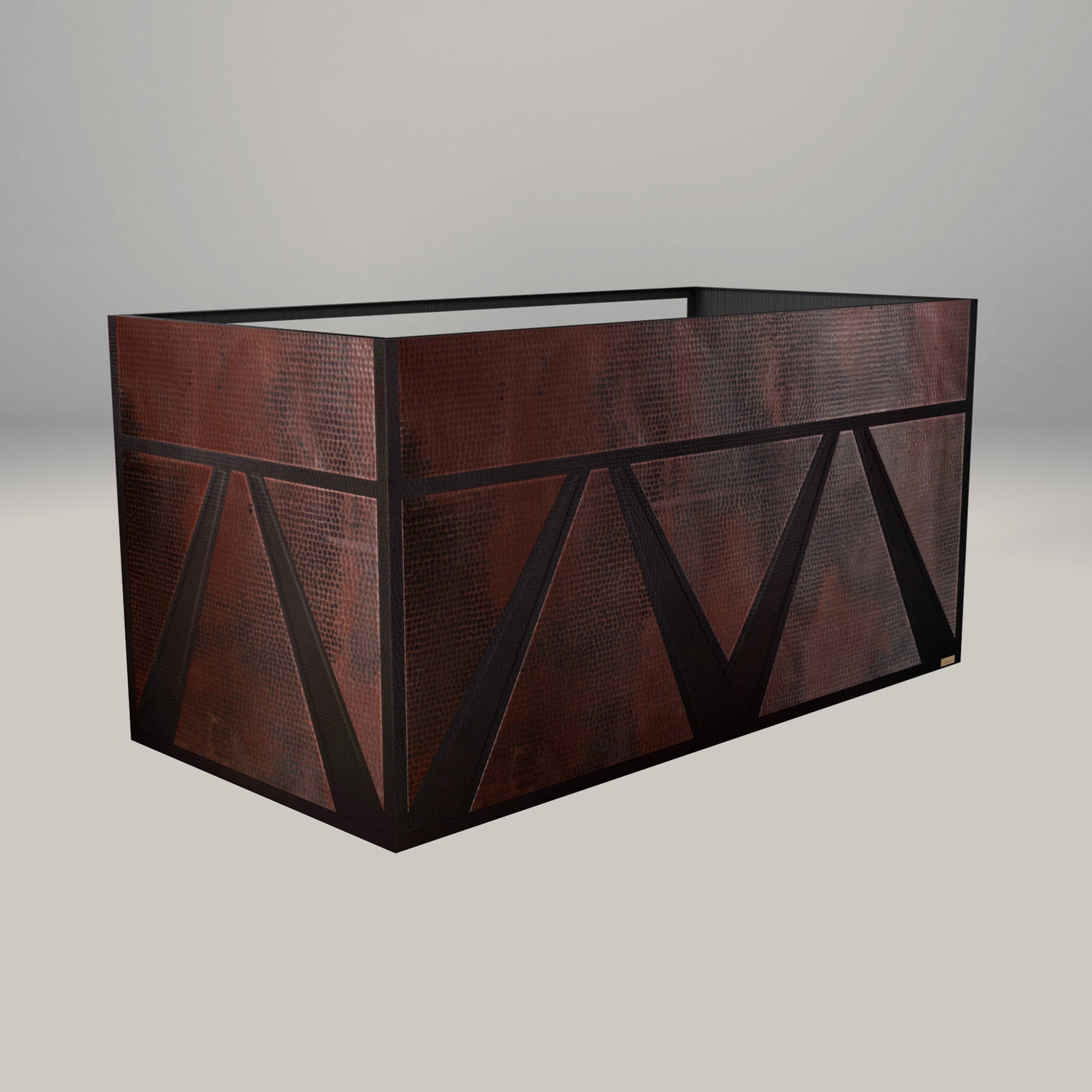Premium Copper Range Hood Wall Mount Mexiq