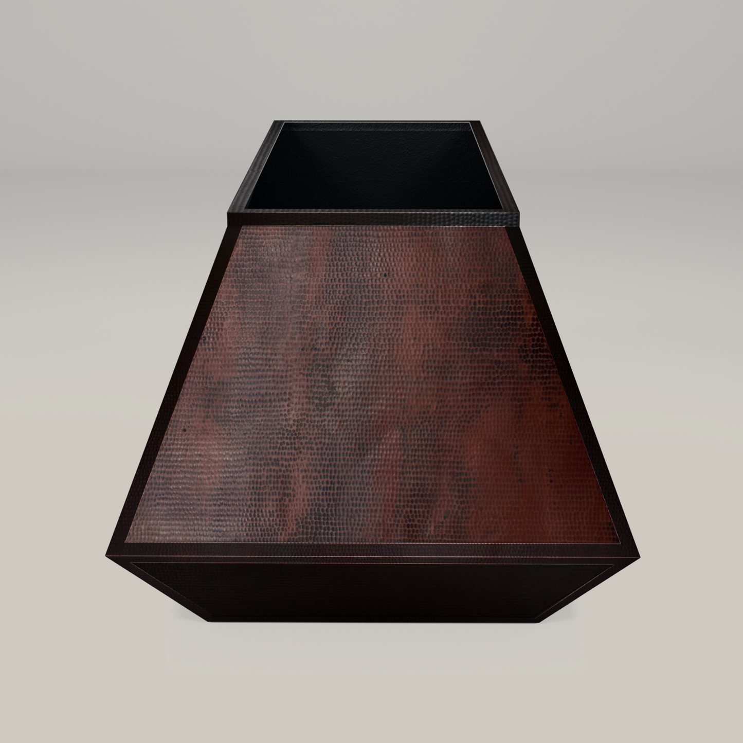 Premium Copper Range Hood Island Mount Altiplano