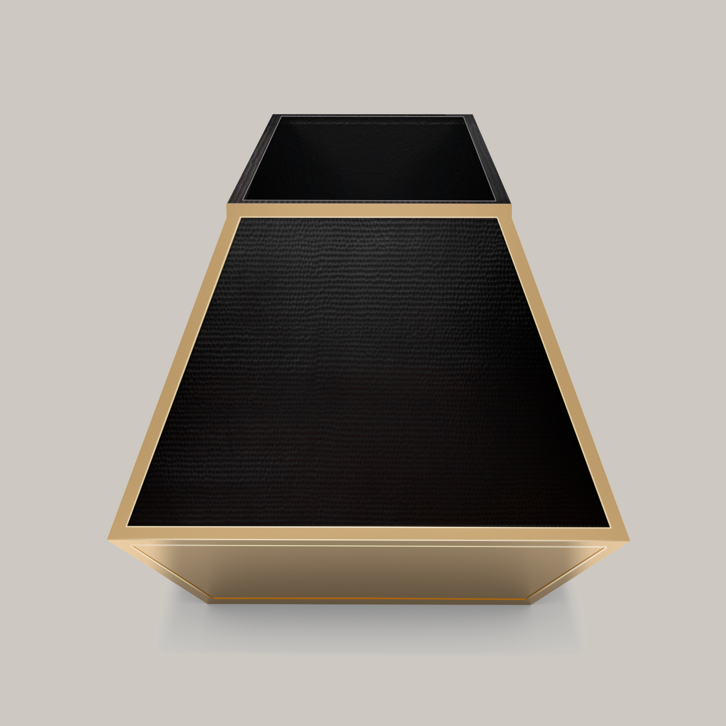 Premium Copper-Brass Range Hood Island Mount Altiplano
