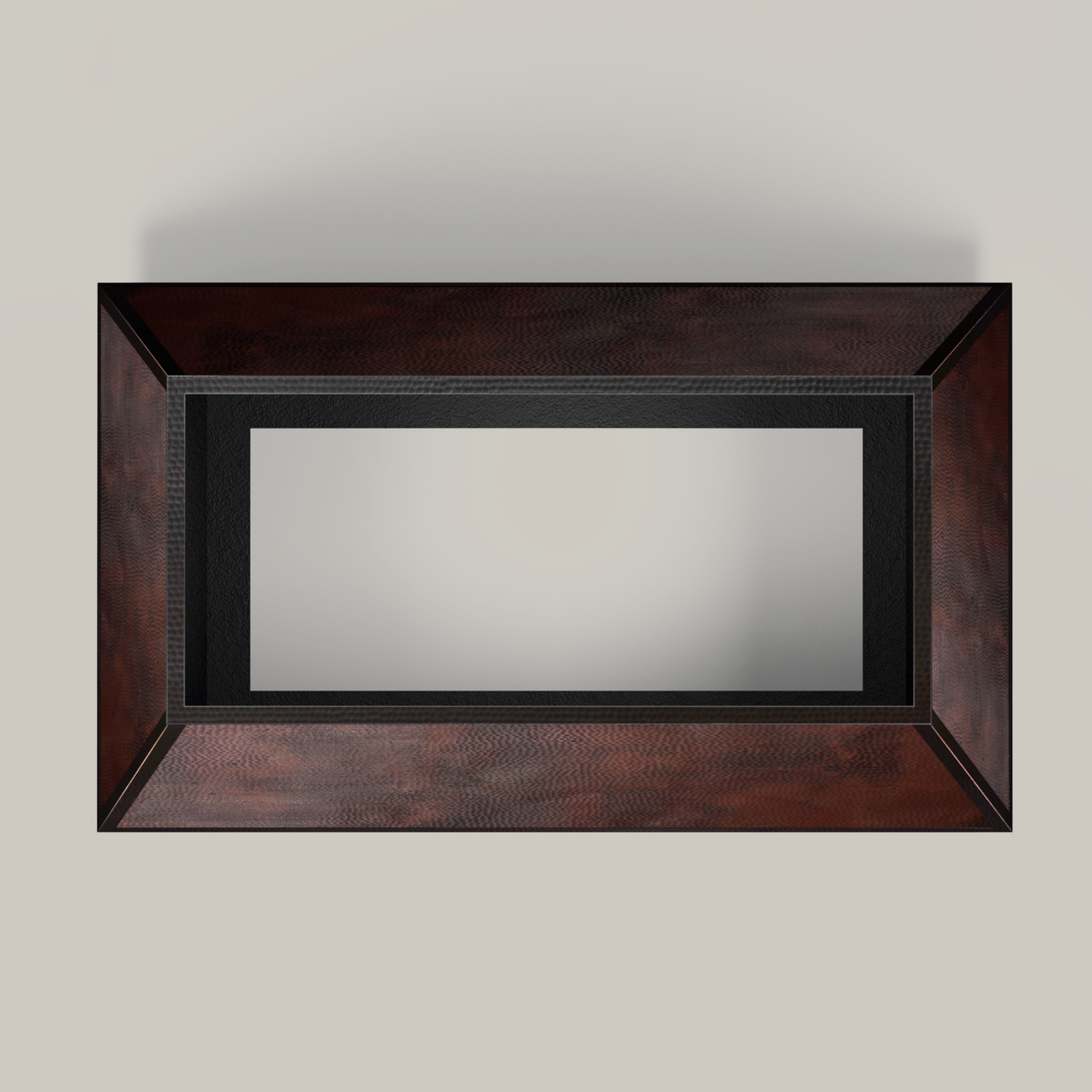 Premium Copper Range Hood Island Mount Altiplano