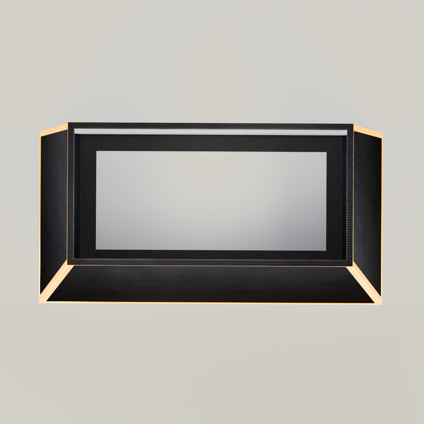 Premium Copper-Brass Range Hood Wall Mount Altiplano