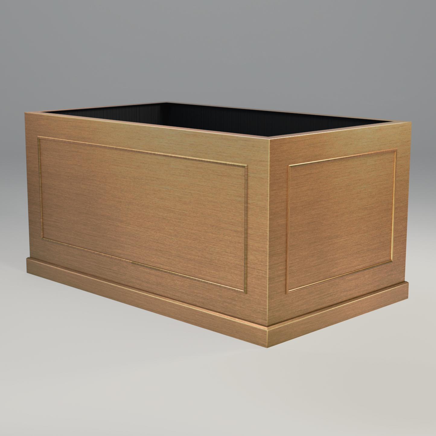 Premium Brass Range Hood Island Mount Mitla