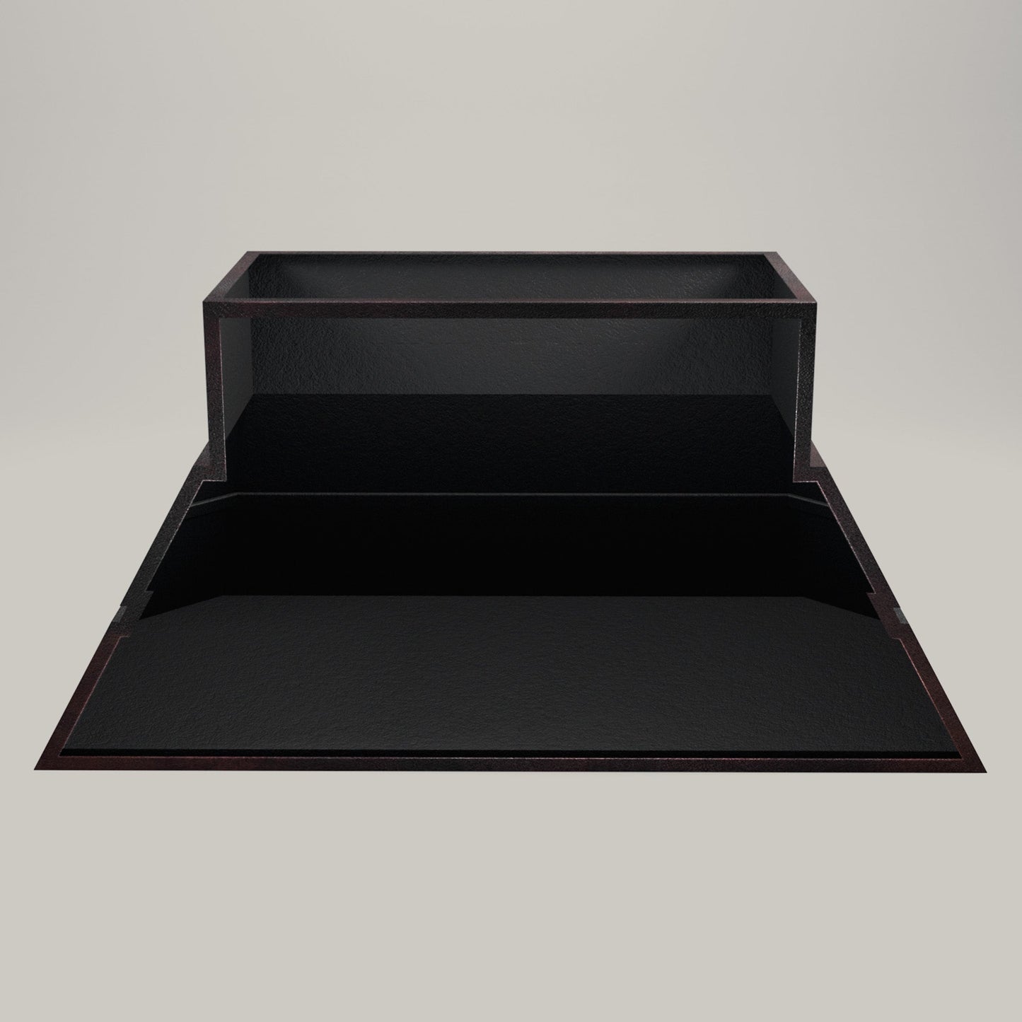 Premium Copper Volcano Range Hood Wall Mount Teotihuacan