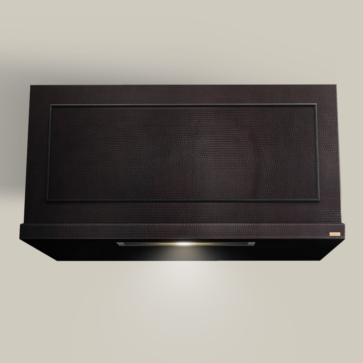 Premium Copper Range Hood Island Mount Mitla