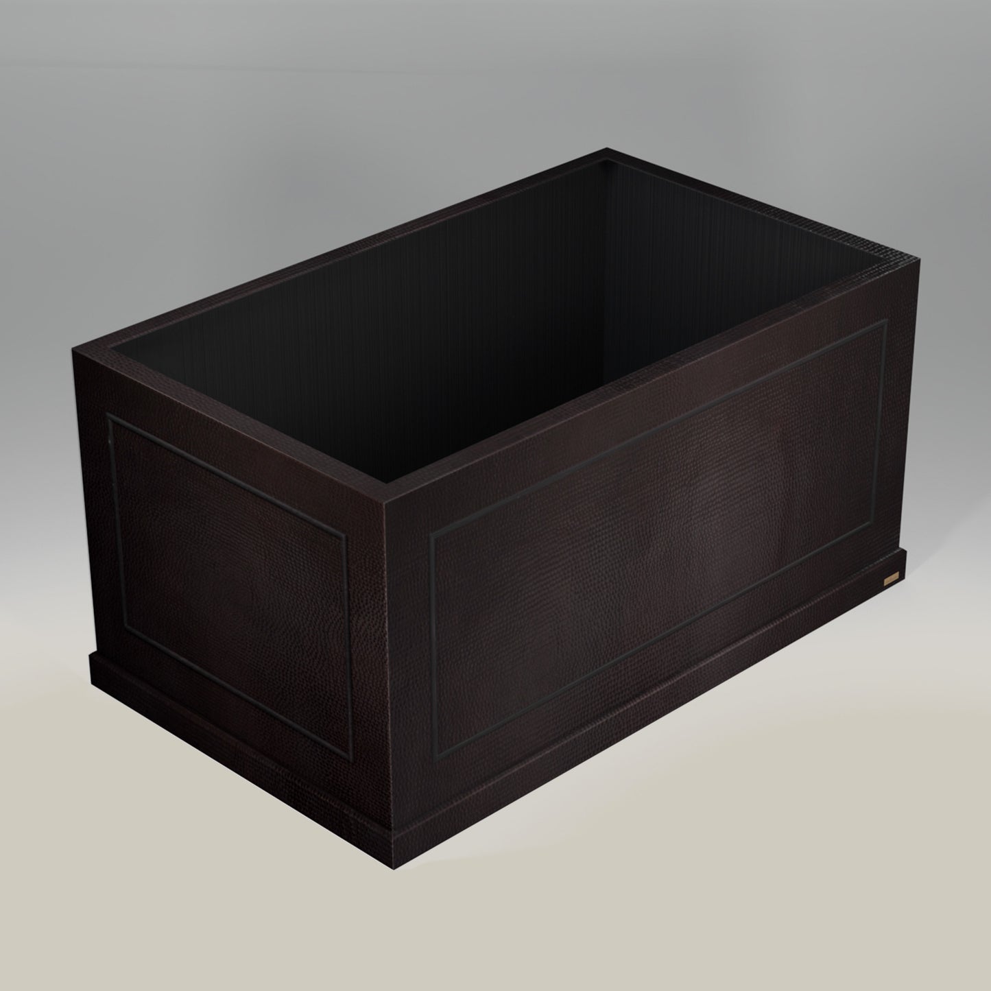 Premium Copper Range Hood Island Mount Mitla