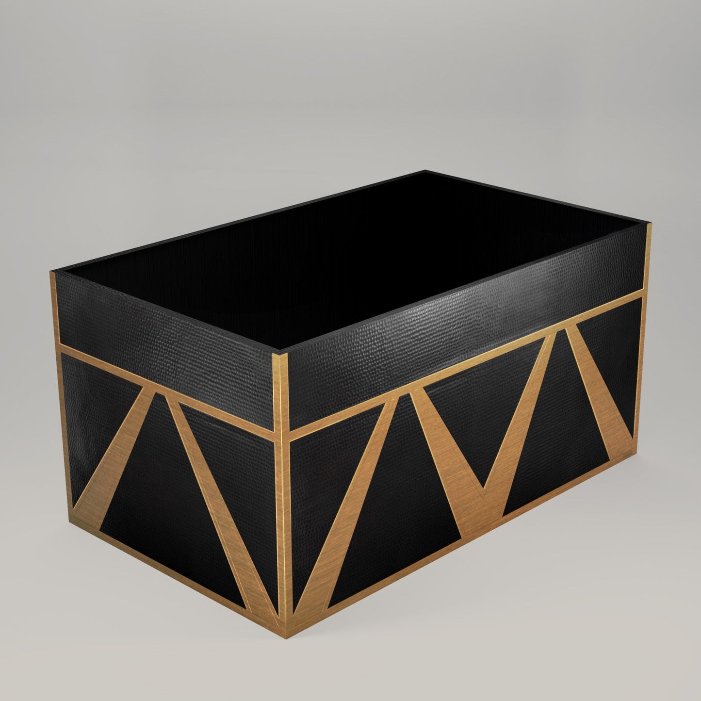 Premium Copper-Brass Range Hood Island Mount Mexiq