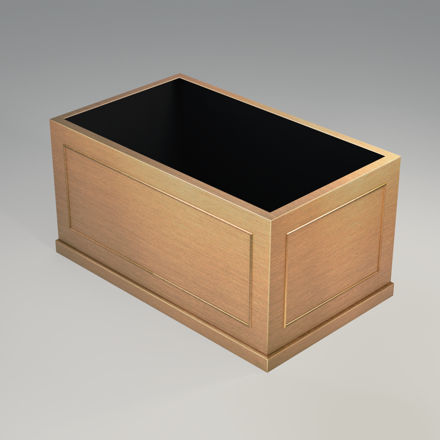 Premium Brass Range Hood Island Mount Mitla
