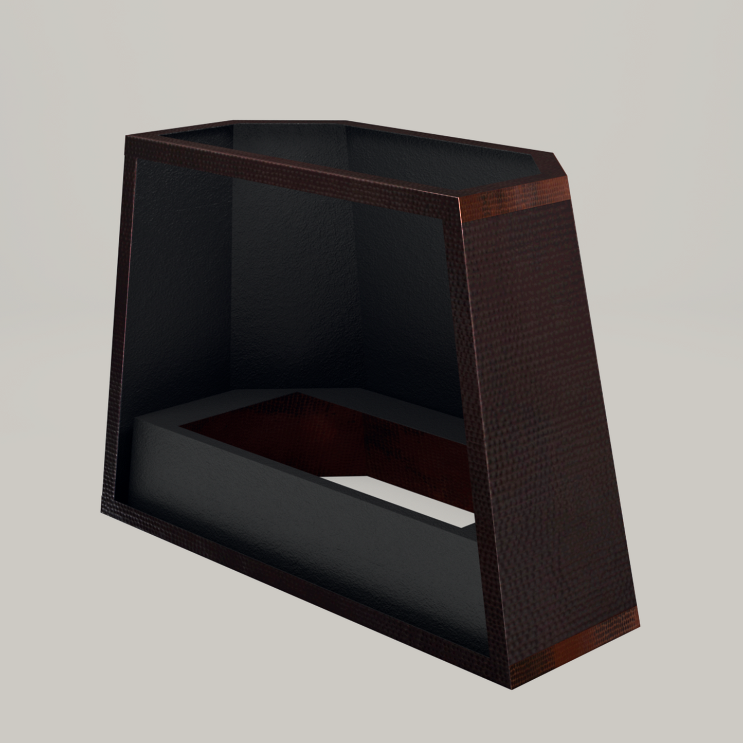 Premium Copper Range Hood Wall Mount Aztek
