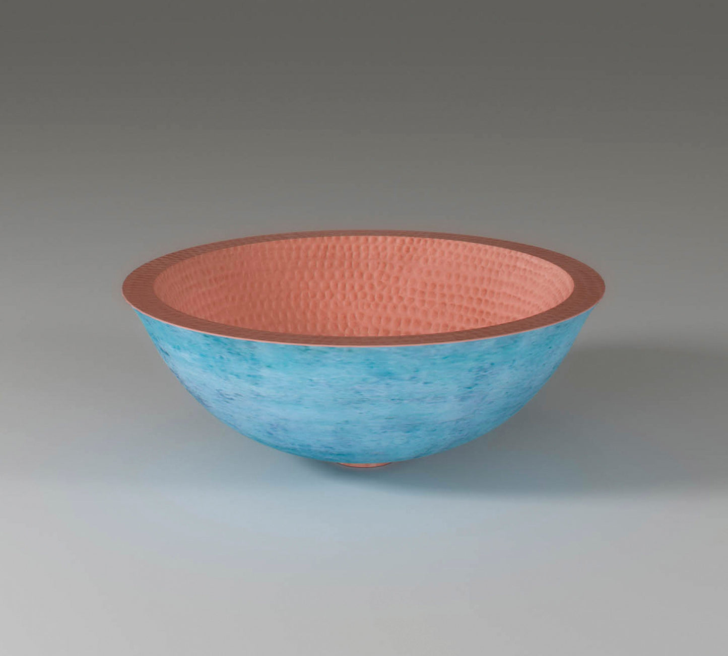 Premium Copper Round Vessel Sink Dinasty Design