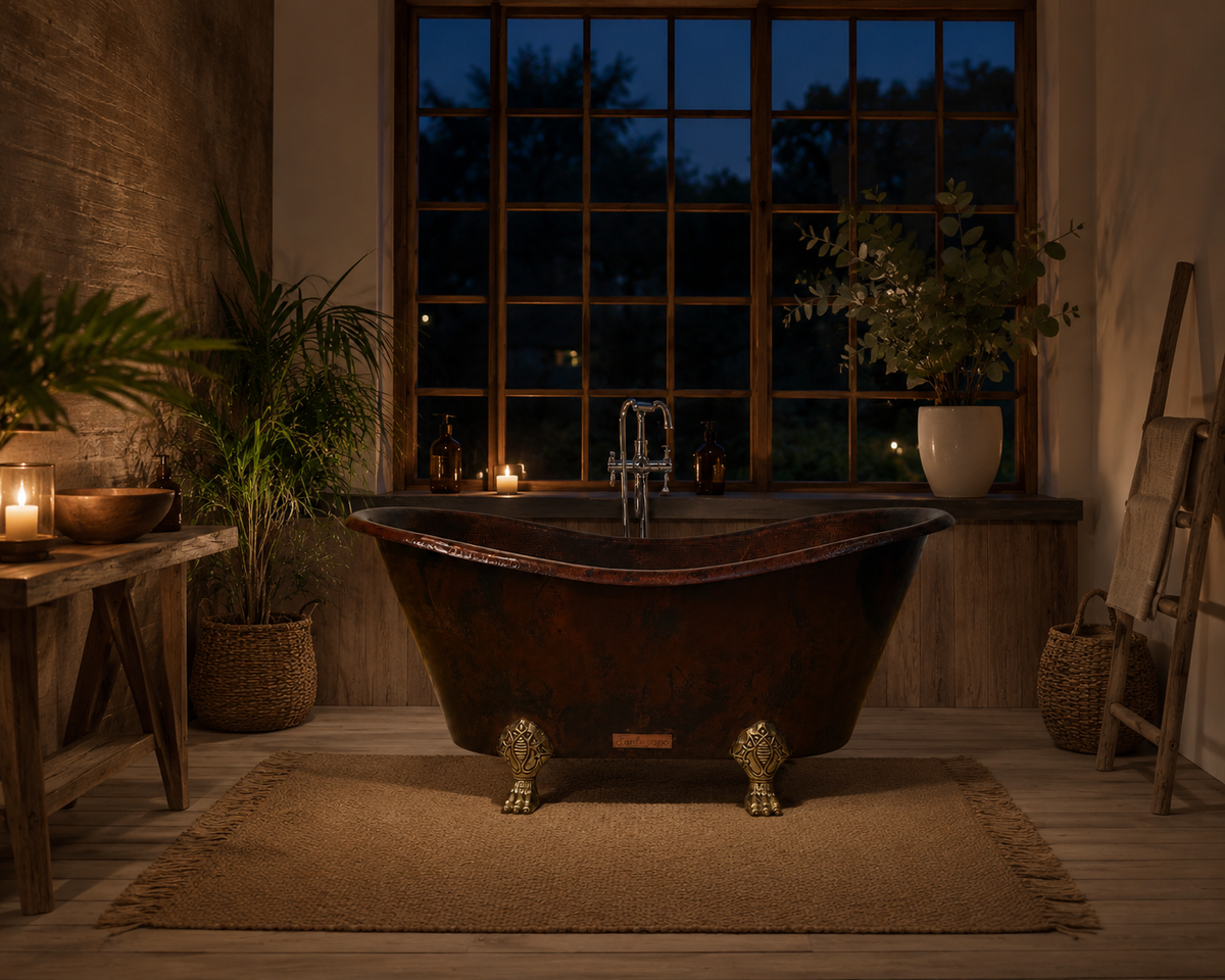 Premium Copper Bathtub Antique